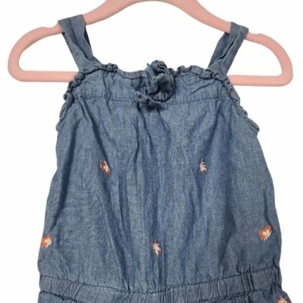 The Children's Place Butterfly Chambray Romper